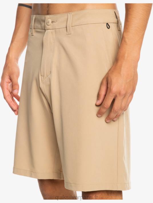 Hommes Quiksilver short hybride amphibian 20 d\'ocean union D6PT141 plage