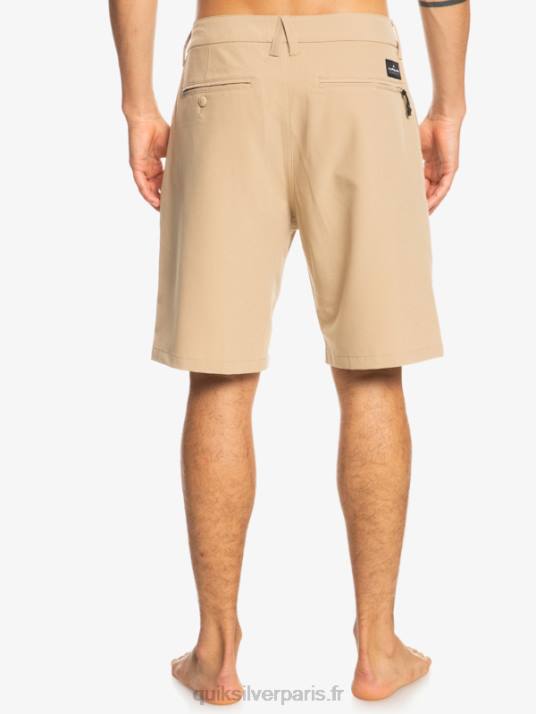 Hommes Quiksilver short hybride amphibian 20 d\'ocean union D6PT141 plage