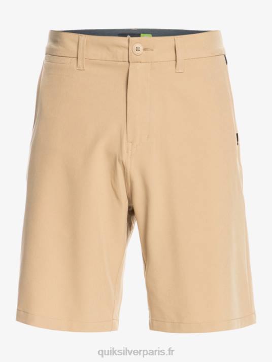 Hommes Quiksilver short hybride amphibian 20 d\'ocean union D6PT141 plage