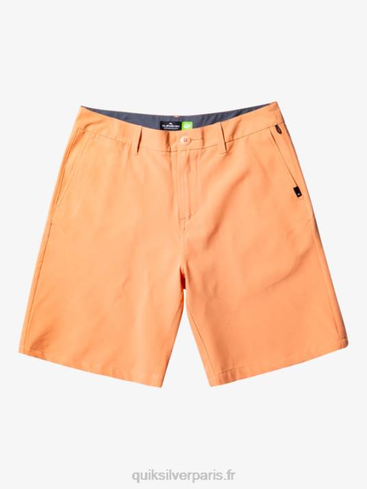 Hommes Quiksilver short hybride amphibian 20 d'ocean union D6PT143 bronzer au cuivre