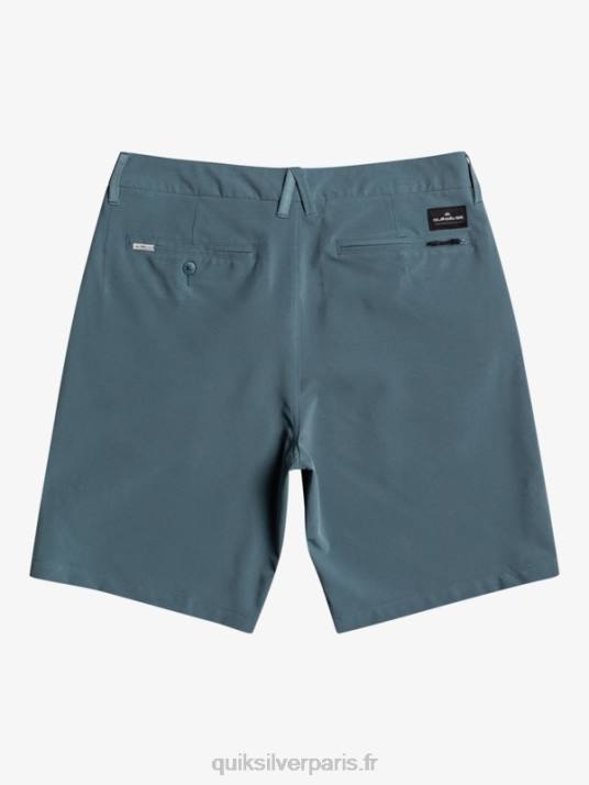 Hommes Quiksilver short hybride amphibian 20 d\'ocean union D6PT148 mer de Béring