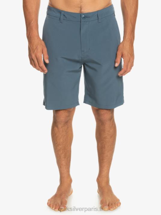 Hommes Quiksilver short hybride amphibian 20 d\'ocean union D6PT148 mer de Béring