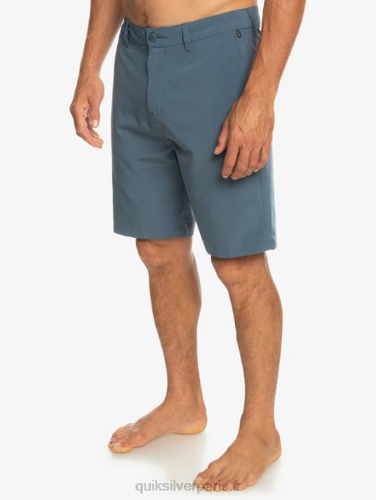 Hommes Quiksilver short hybride amphibian 20 d\'ocean union D6PT148 mer de Béring