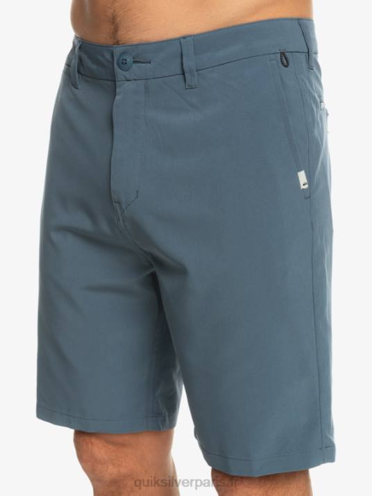 Hommes Quiksilver short hybride amphibian 20 d\'ocean union D6PT148 mer de Béring