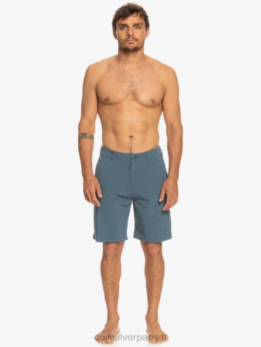 Hommes Quiksilver short hybride amphibian 20 d\'ocean union D6PT148 mer de Béring