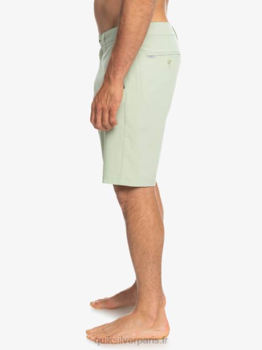 Hommes Quiksilver short hybride amphibian 20 d\'ocean union D6PT149 sauge du désert