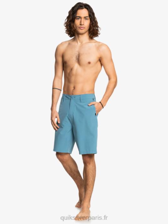 Hommes Quiksilver short hybride amphibian 20 d\'ocean union D6PT151 provençal