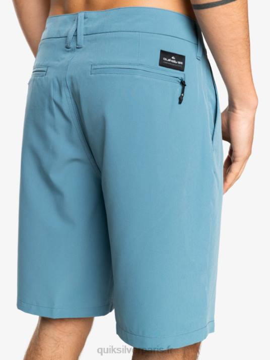 Hommes Quiksilver short hybride amphibian 20 d\'ocean union D6PT151 provençal