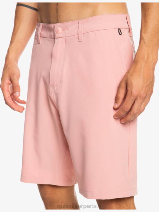 Hommes Quiksilver short hybride amphibian 20 d\'ocean union D6PT152 rosette