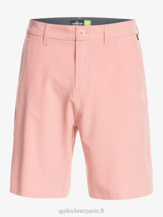 Hommes Quiksilver short hybride amphibian 20 d\'ocean union D6PT152 rosette