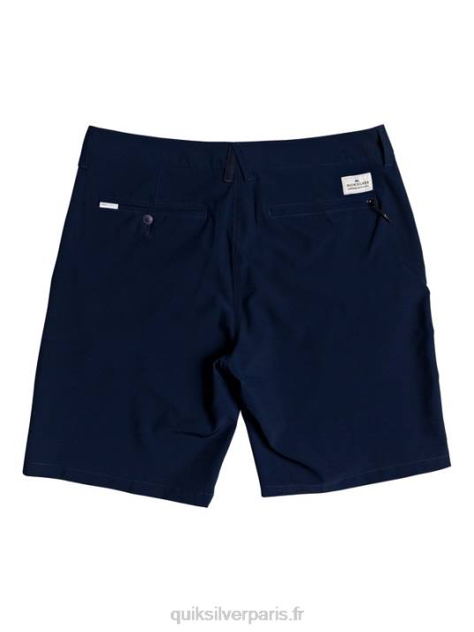Hommes Quiksilver short hybride union amphibian 20 D6PT1318 blazer bleu marine