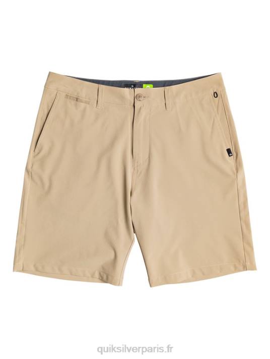 Hommes Quiksilver short hybride union amphibian 20 D6PT1886 plage