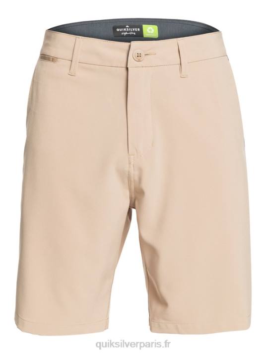 Hommes Quiksilver short hybride union amphibian 20 D6PT1886 plage