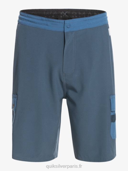 Hommes Quiksilver short hybride waterman seafaring amphibian 20 D6PT1851 La marine de minuit