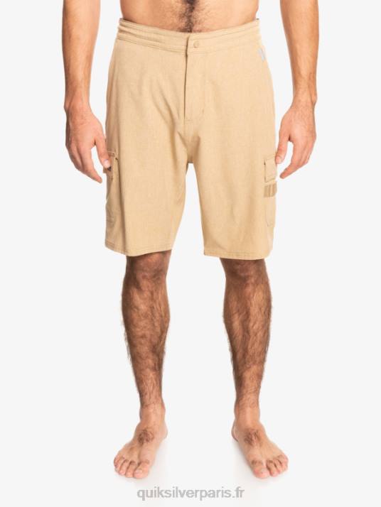 Hommes Quiksilver short hybride waterman seafaring amphibian 20 D6PT1852 encens