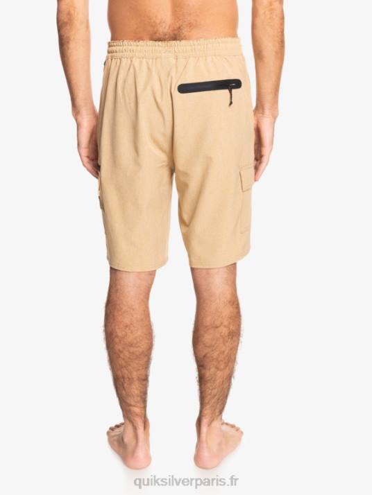 Hommes Quiksilver short hybride waterman seafaring amphibian 20 D6PT1852 encens