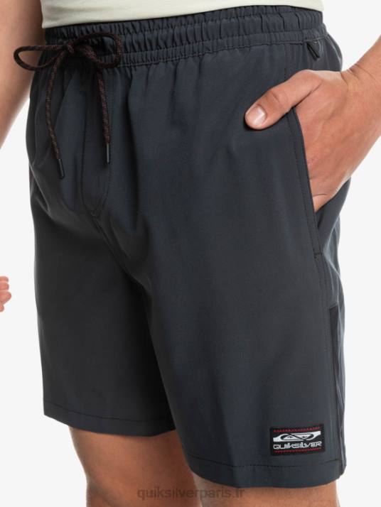Hommes Quiksilver short stretch omni training 17 D6PT1689 fantôme
