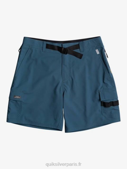 Hommes Quiksilver short waterman azimut amphibie 18 D6PT790 La marine de minuit