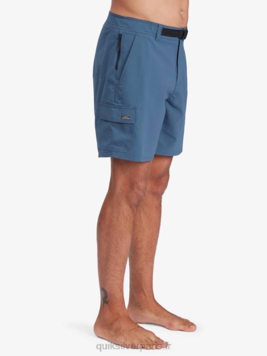 Hommes Quiksilver short waterman azimut amphibie 18 D6PT790 La marine de minuit
