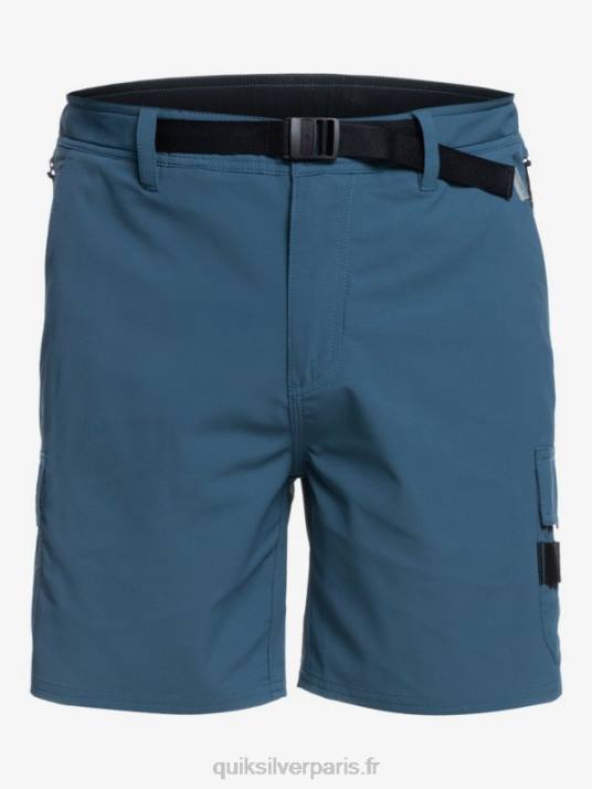 Hommes Quiksilver short waterman azimut amphibie 18 D6PT790 La marine de minuit