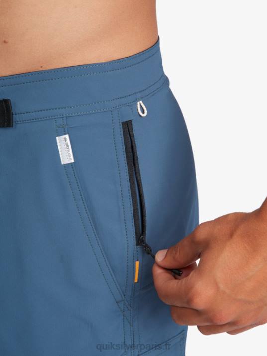 Hommes Quiksilver short waterman azimut amphibie 18 D6PT790 La marine de minuit