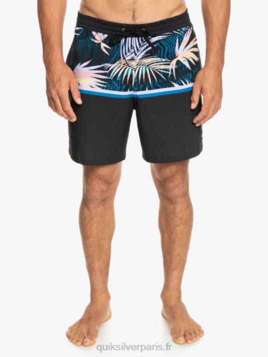 Hommes Quiksilver surfsilk division 17 volées D6PT1637 noir