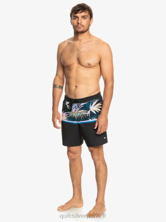 Hommes Quiksilver surfsilk division 17 volées D6PT1637 noir