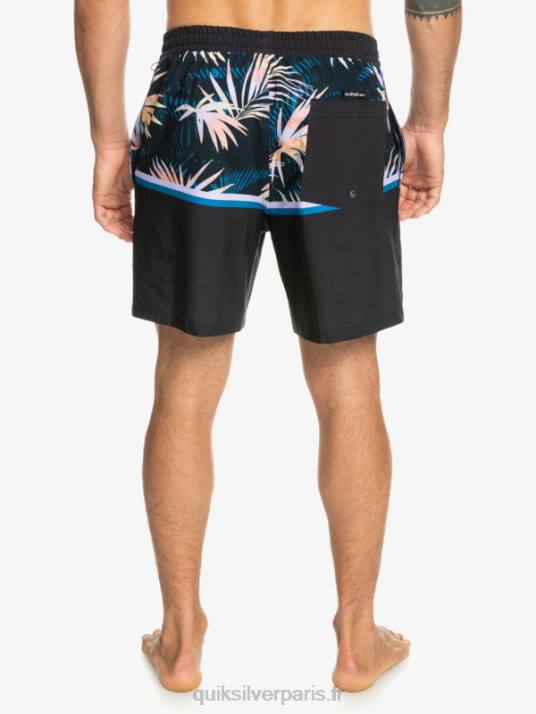 Hommes Quiksilver surfsilk division 17 volées D6PT1637 noir