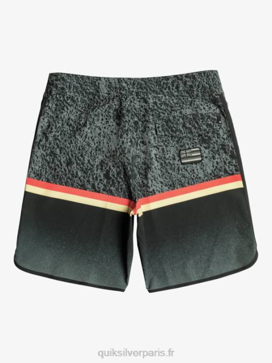 Hommes Quiksilver surfsilk division festonné 19 boardshorts D6PT1395 noir