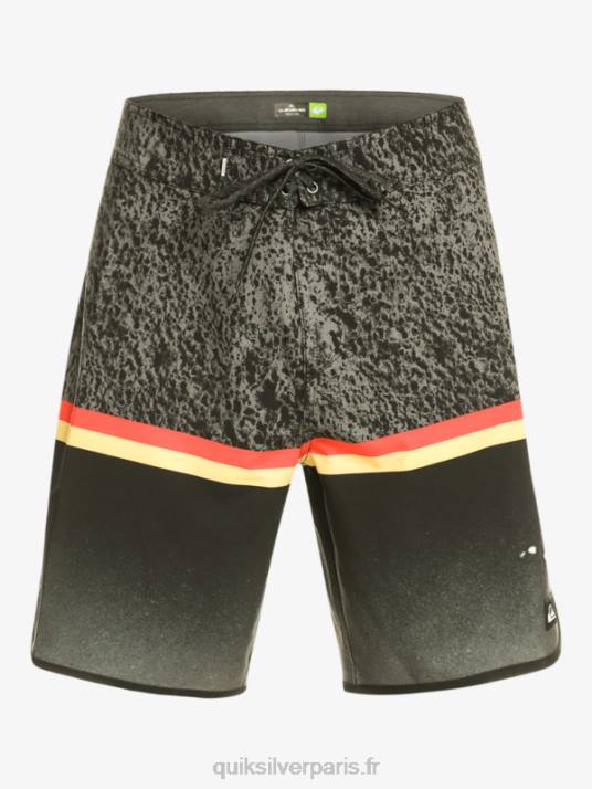 Hommes Quiksilver surfsilk division festonné 19 boardshorts D6PT1395 noir