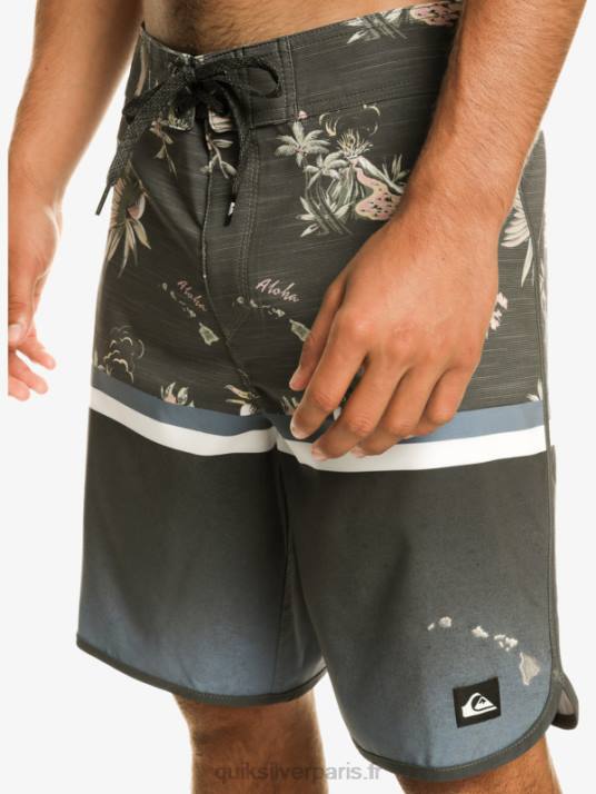 Hommes Quiksilver surfsilk division festonné 19 boardshorts D6PT1397 mer de Béring