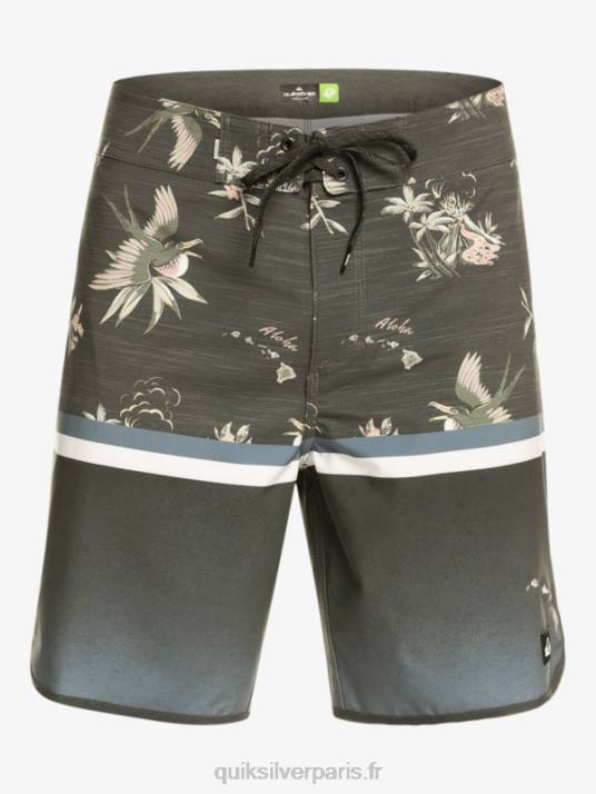 Hommes Quiksilver surfsilk division festonné 19 boardshorts D6PT1397 mer de Béring