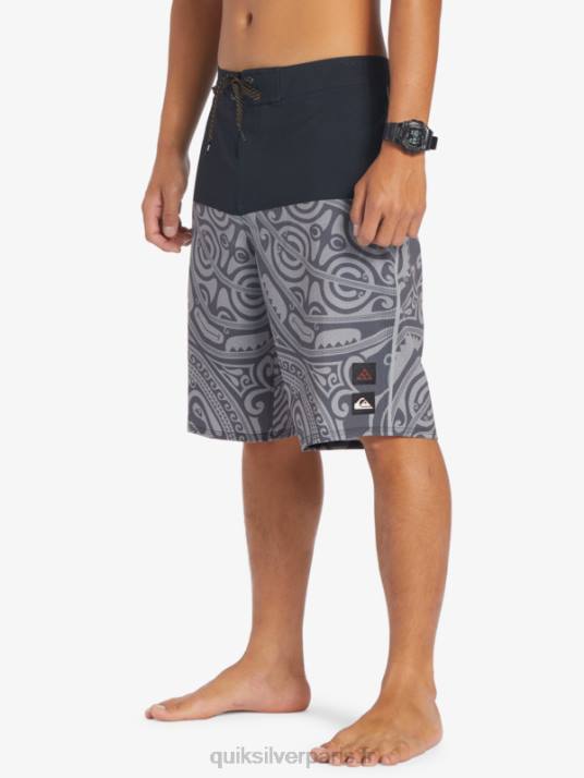 Hommes Quiksilver surfsilk encré 21 boardshorts D6PT560 noir