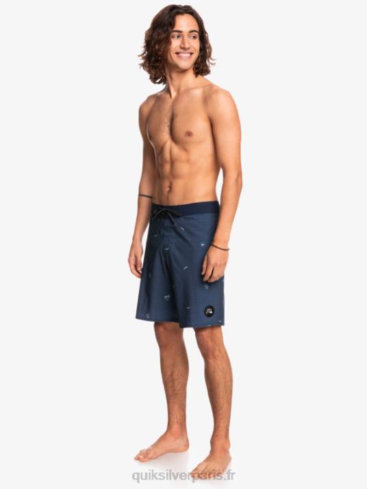 Hommes Quiksilver surfsilk espacé 19 boardshorts D6PT1811 insigne bleu