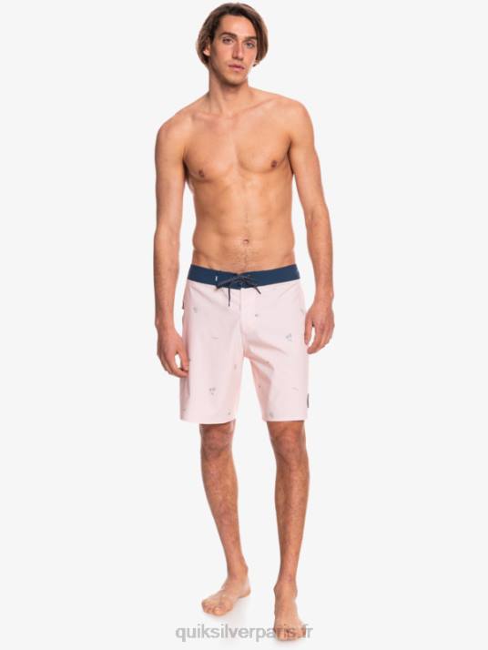 Hommes Quiksilver surfsilk espacé 19 boardshorts D6PT1813 rose voilée