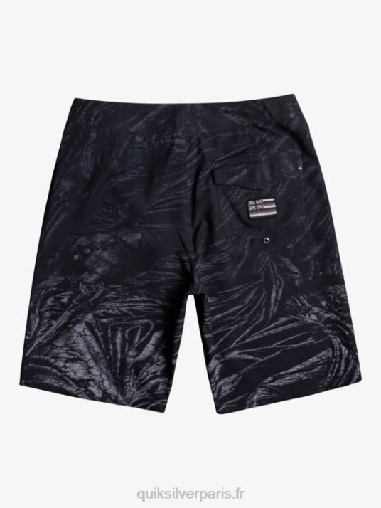 Hommes Quiksilver surfsilk hawaii homegrown délavé 20 boardshorts D6PT1608 noir