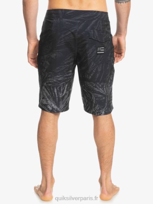Hommes Quiksilver surfsilk hawaii homegrown délavé 20 boardshorts D6PT1608 noir
