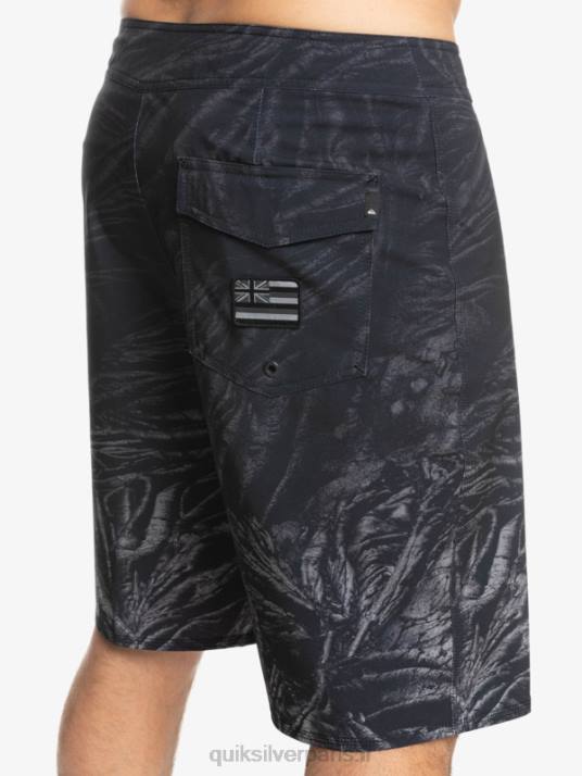 Hommes Quiksilver surfsilk hawaii homegrown délavé 20 boardshorts D6PT1608 noir