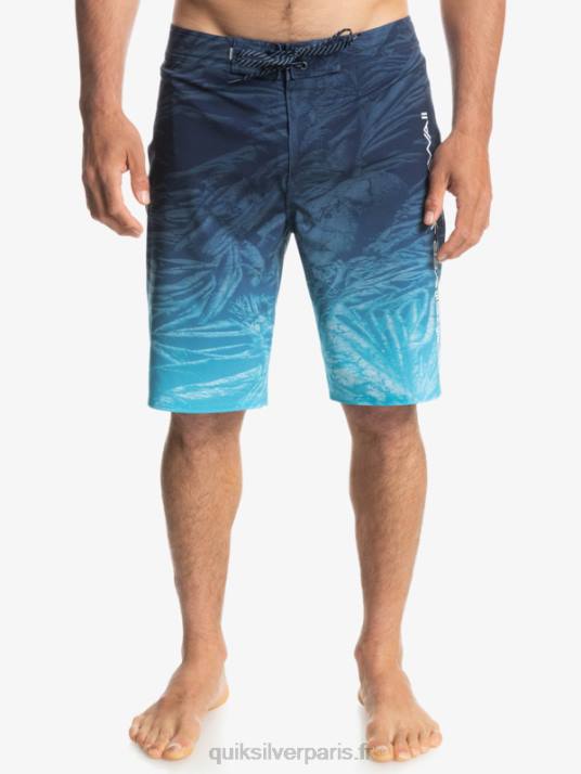 Hommes Quiksilver surfsilk hawaii homegrown délavé 20 boardshorts D6PT1609 insigne bleu