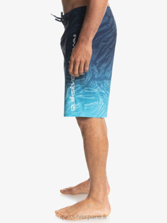 Hommes Quiksilver surfsilk hawaii homegrown délavé 20 boardshorts D6PT1609 insigne bleu