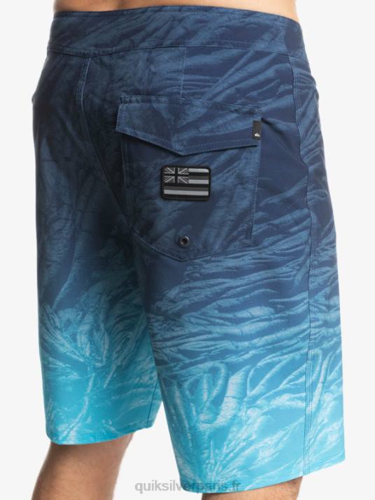 Hommes Quiksilver surfsilk hawaii homegrown délavé 20 boardshorts D6PT1609 insigne bleu