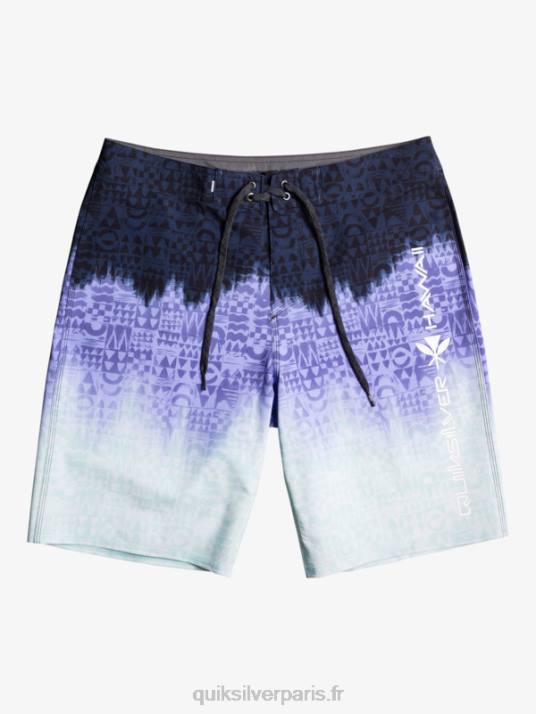 Hommes Quiksilver surfsilk hawaii homegrown délavé 20 boardshorts D6PT1611 jacaranda