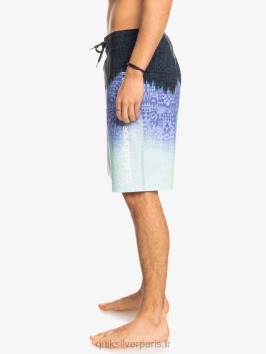 Hommes Quiksilver surfsilk hawaii homegrown délavé 20 boardshorts D6PT1611 jacaranda