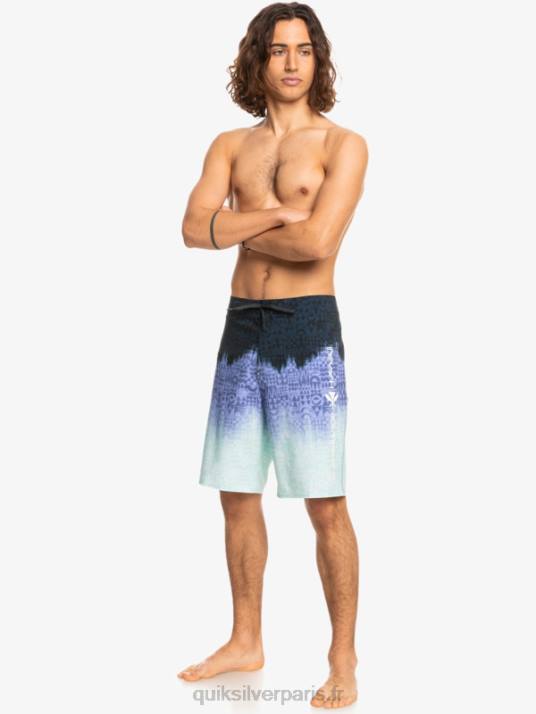 Hommes Quiksilver surfsilk hawaii homegrown délavé 20 boardshorts D6PT1611 jacaranda