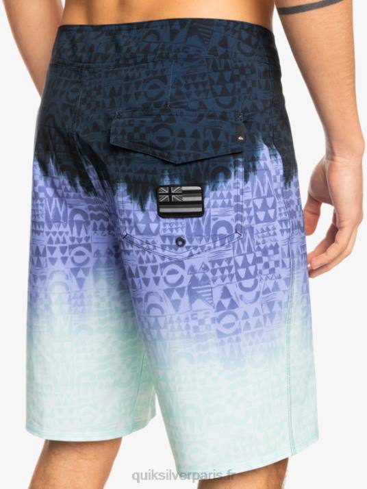 Hommes Quiksilver surfsilk hawaii homegrown délavé 20 boardshorts D6PT1611 jacaranda