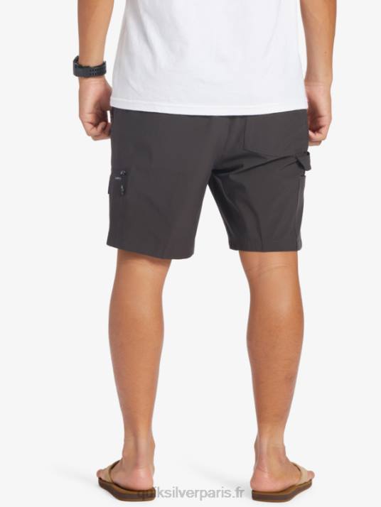 Hommes Quiksilver taxer cargo 18 short de bain amphibie D6PT251 macadam