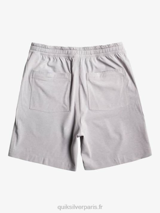 Hommes Quiksilver taxer heather 18 short de bain amphibie D6PT301 neige fondue