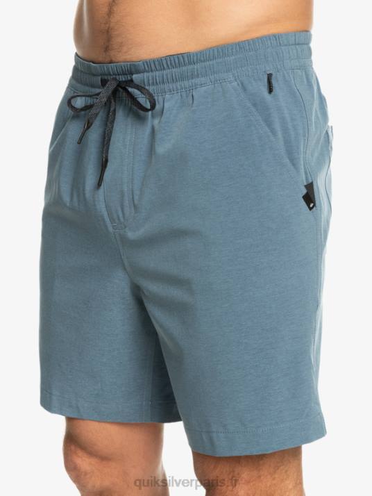 Hommes Quiksilver taxer heather 18 short de bain amphibie D6PT302 mer de Béring