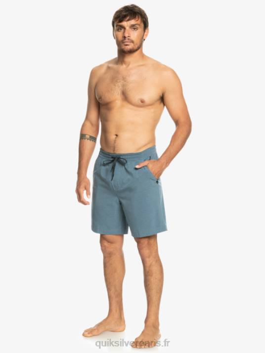 Hommes Quiksilver taxer heather 18 short de bain amphibie D6PT302 mer de Béring