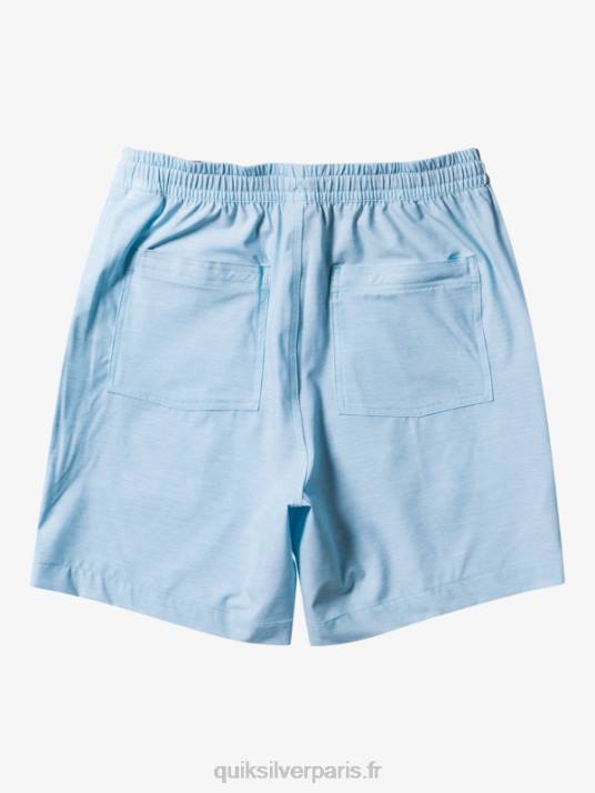 Hommes Quiksilver taxer heather 18 short de bain amphibie D6PT304 bruyère bleu ciel